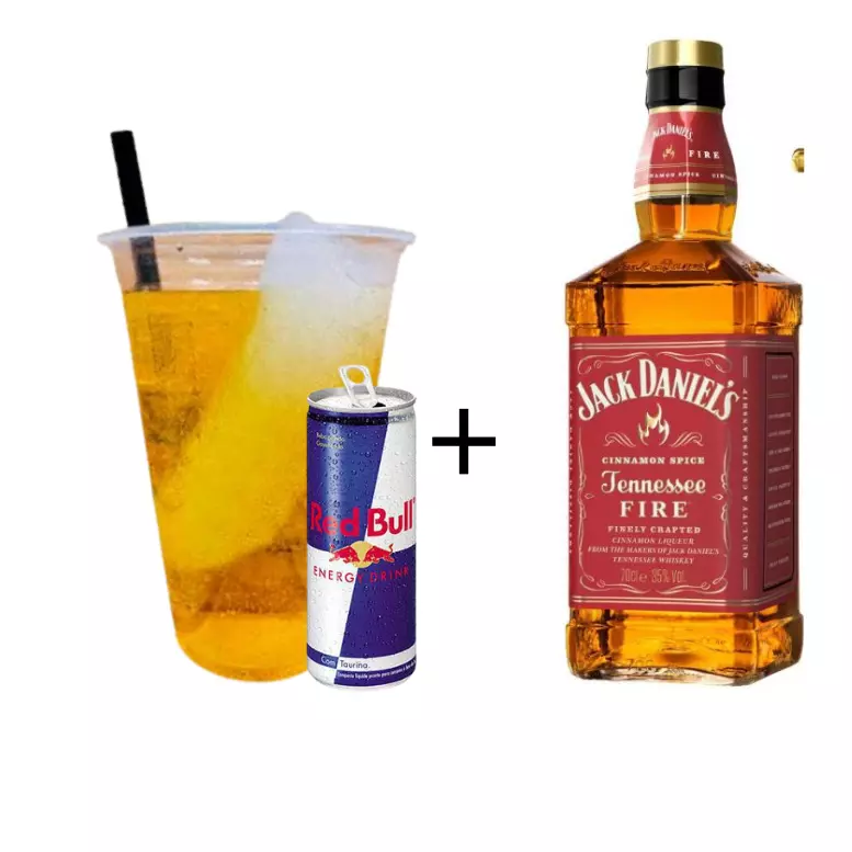 Jack Canela + Red Bull - 700 ml