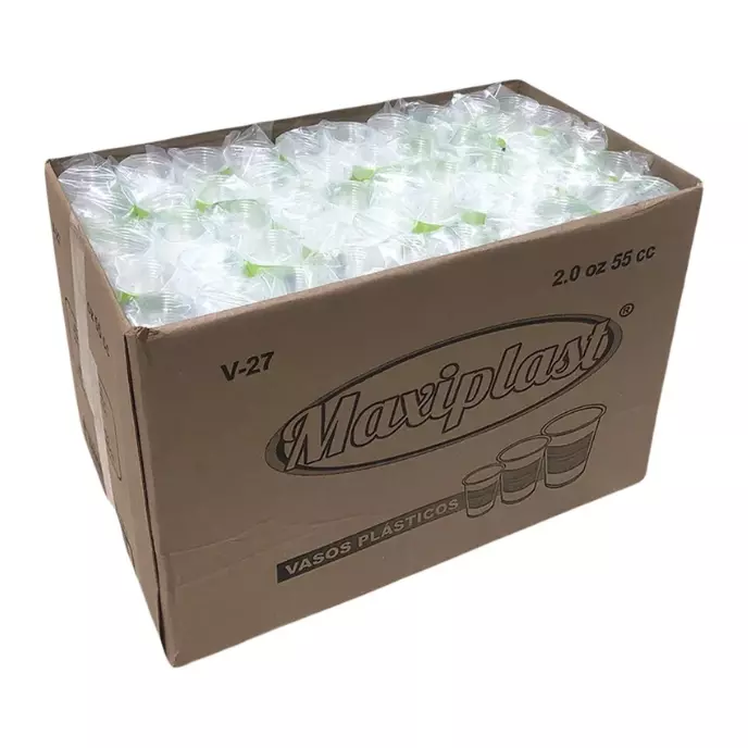 Vaso V27 2 oz MAXIPLAST