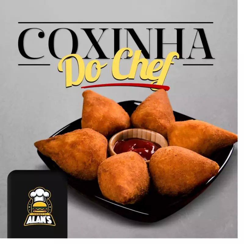 Deliciosas Coxinhas do Chef