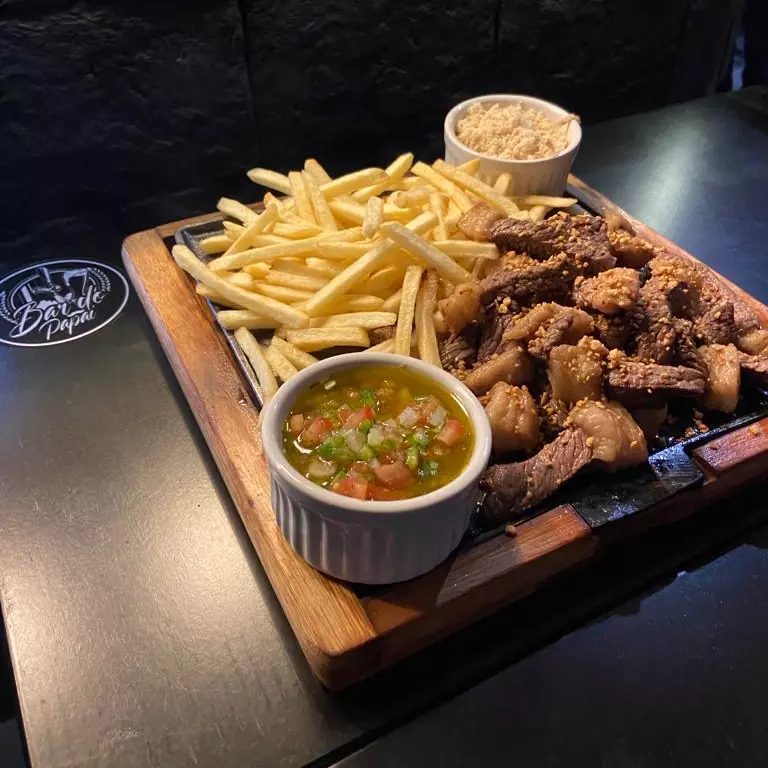 Tiras de Picanha c/ Fritas