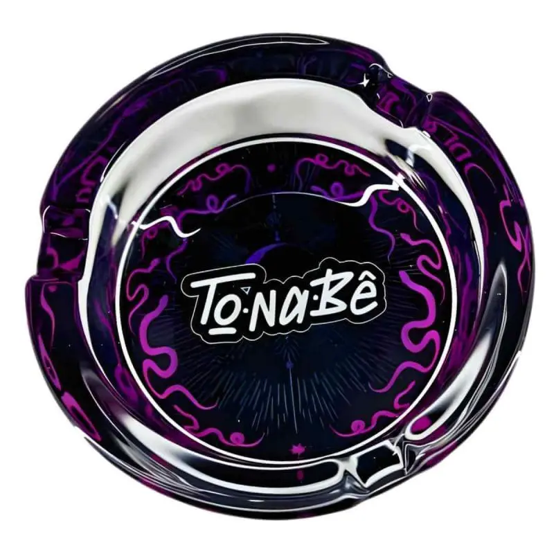 Cinzeiro de Vidro Tonabe - Roxo