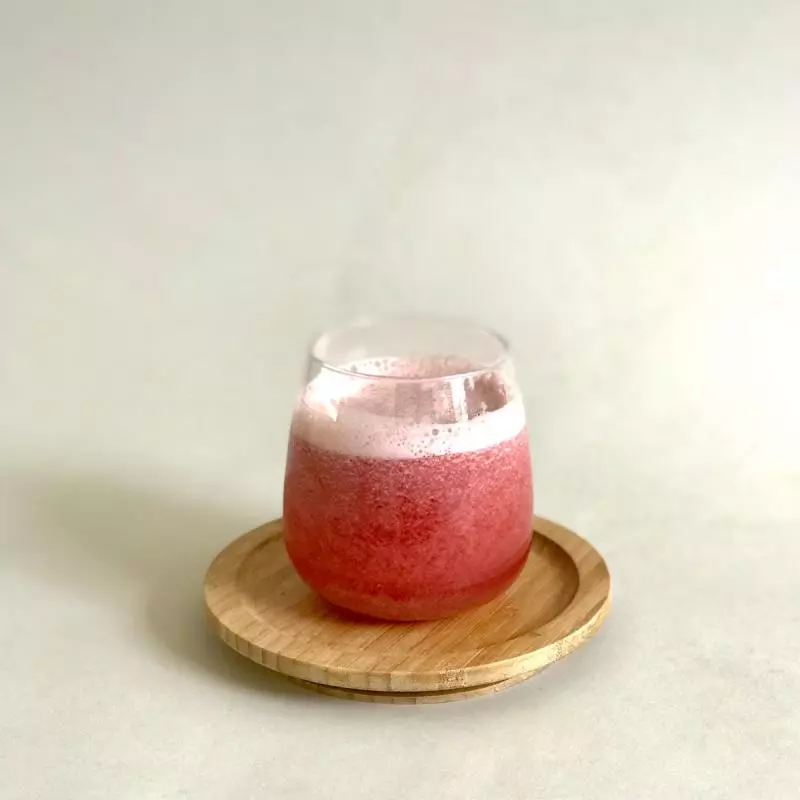 Sparkling mixed berry lemonade