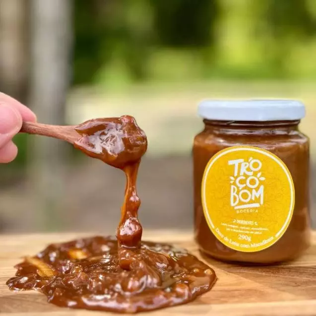 Doce de Leite com Macadâmia