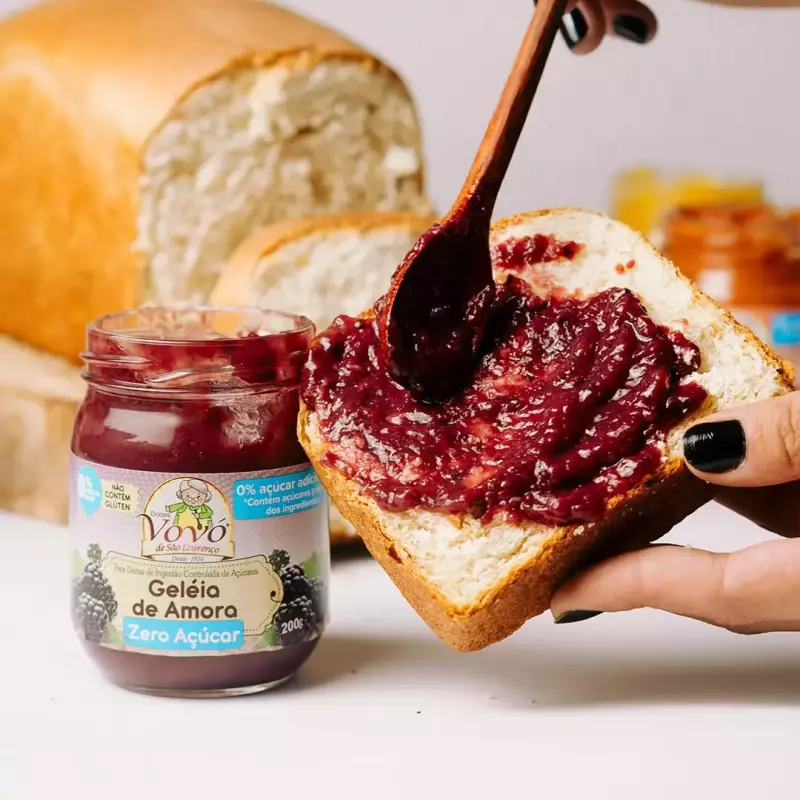 Geleia de Amora Zero%