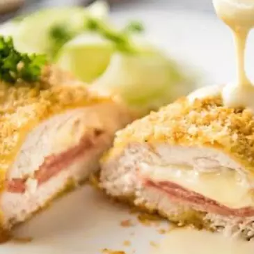 Pechuga de pollo, cordón Blue