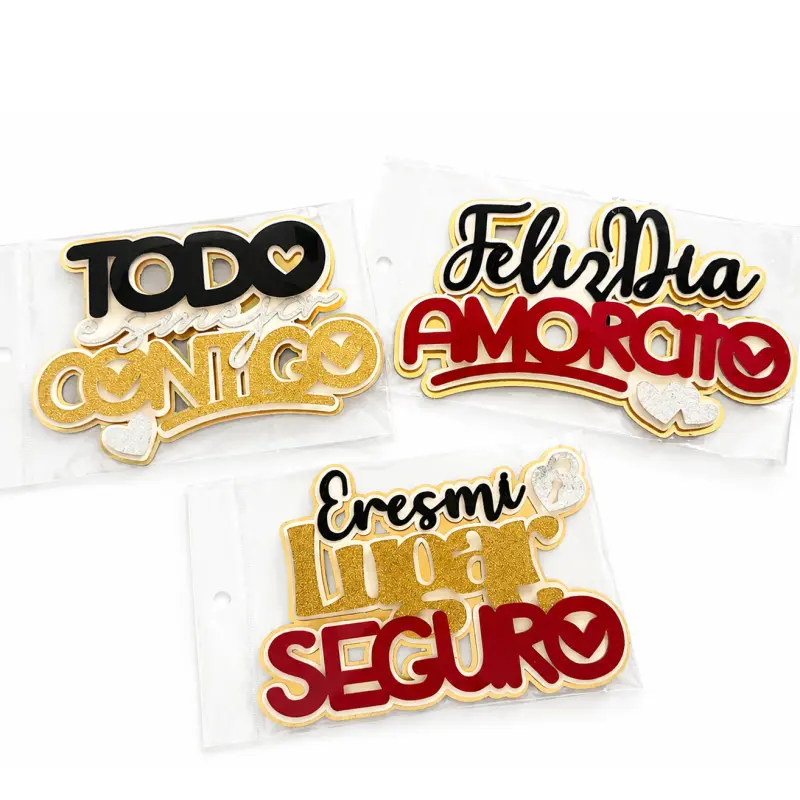 Topper 3D amor RG2912