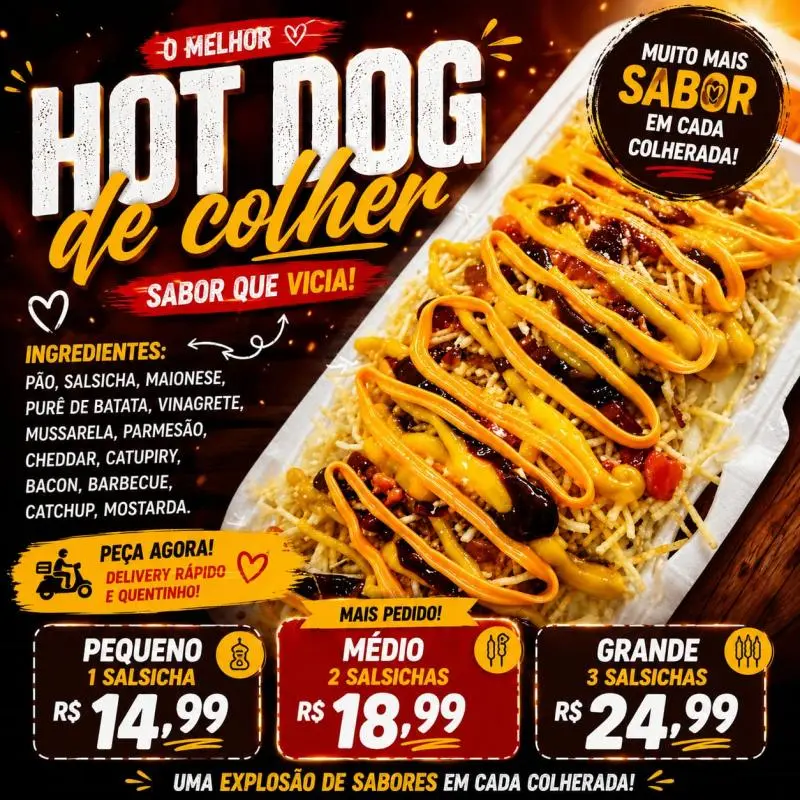 Hot Dog De Colher