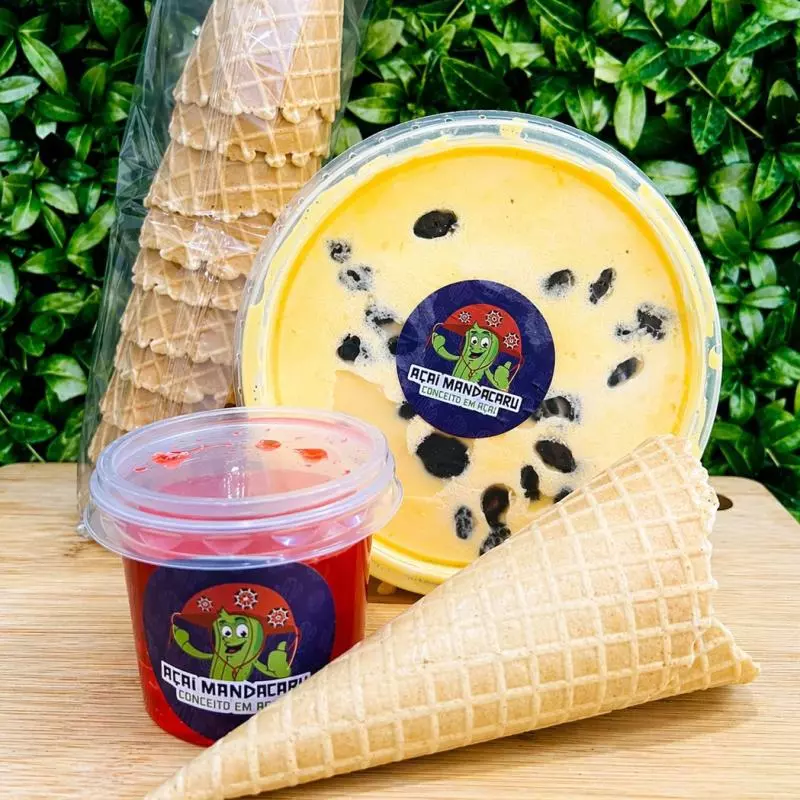 Sorvete de Creme com passas (1litro)