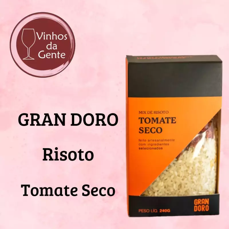 RISOTO DE TOMATE SECO GRAN DORO