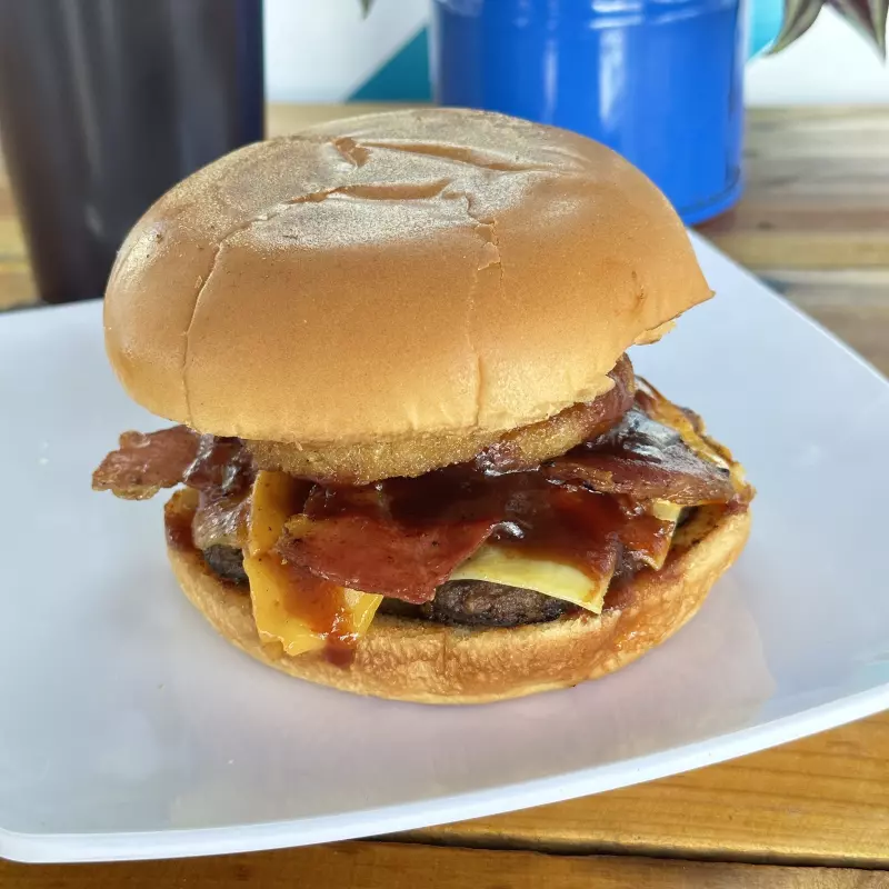 Hamburguesa Tocino BBQ