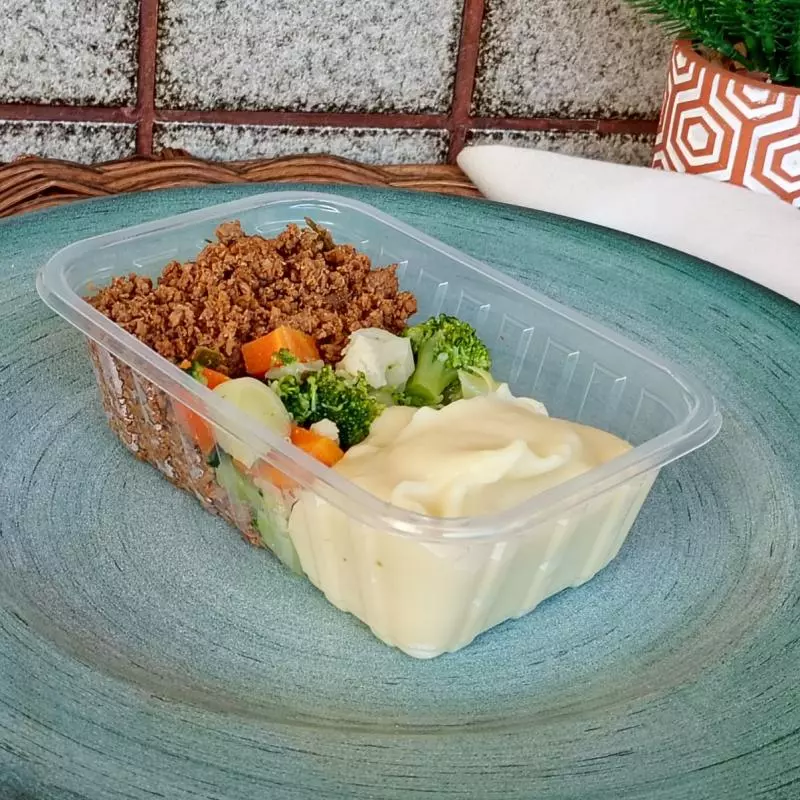 Mounjaro carne moída/legumes e purê