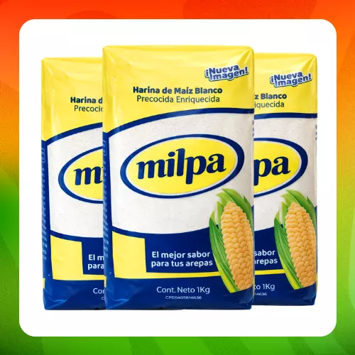 Bulto Milpa Harina Maíz 1kg
