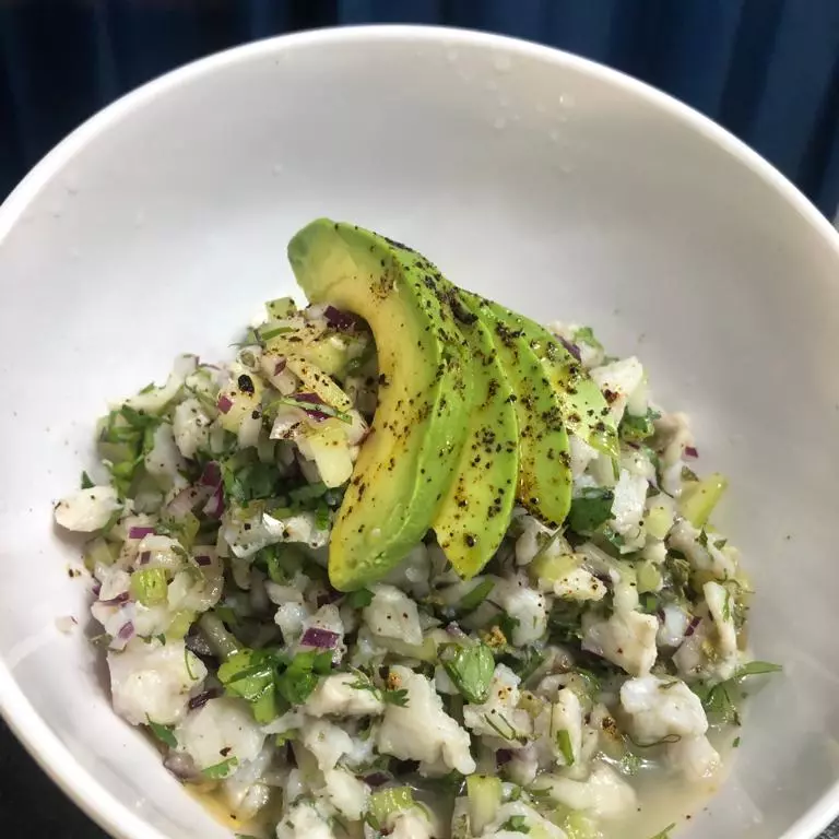 Ceviche de Pescado Estilo Pacifico