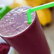 Suco de Açaí com Frutas