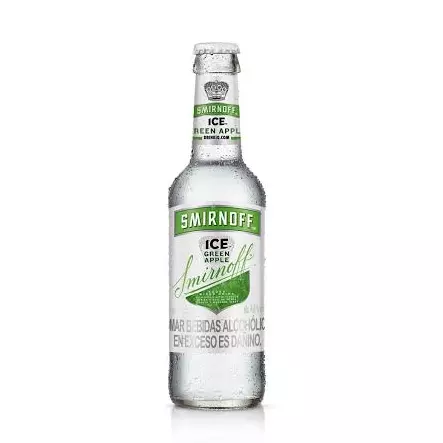 Smirnoff botellita manzana 355ml