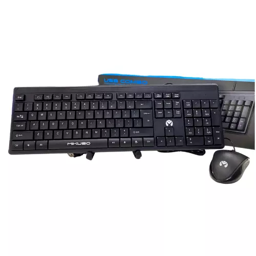TECLADO E MOUSE C/FIO MIKUSO KB-C012