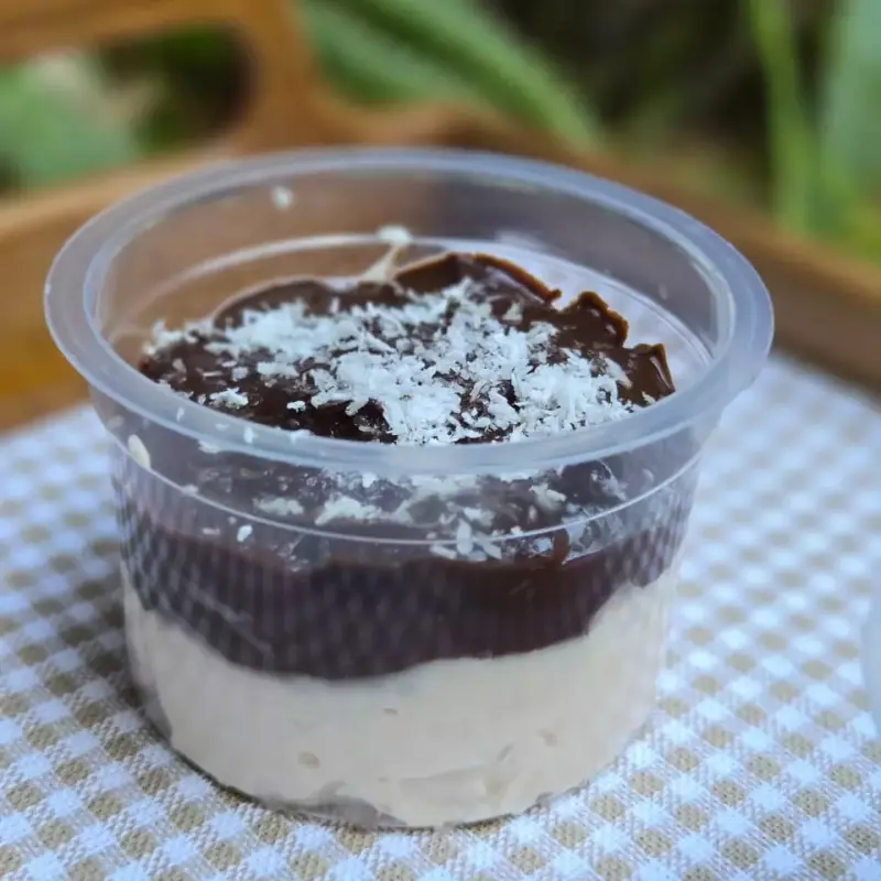 Bombom aberto de Prestígio