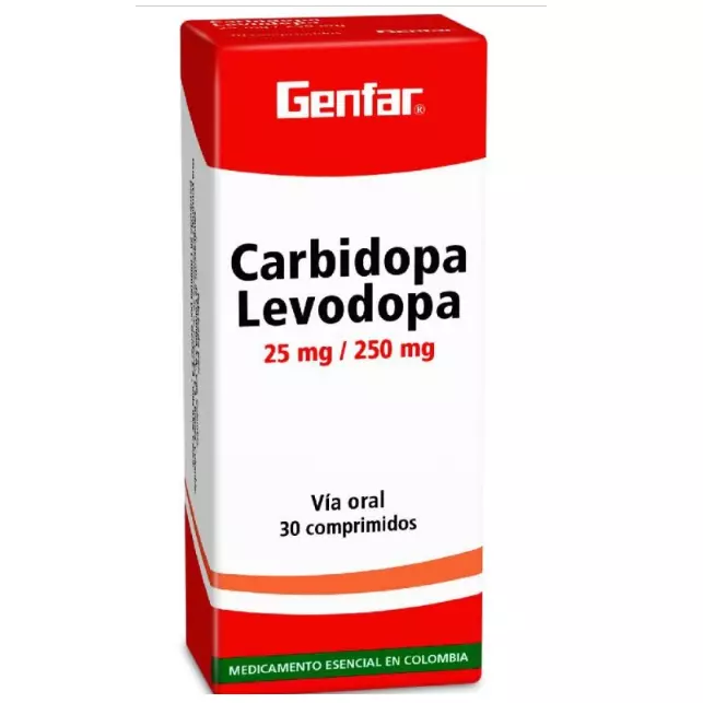 CARBIDOPA LEVODOPA 30 TABLETAS