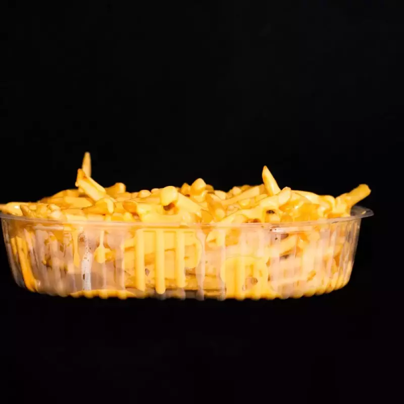 Papas Fritas con Cheddar