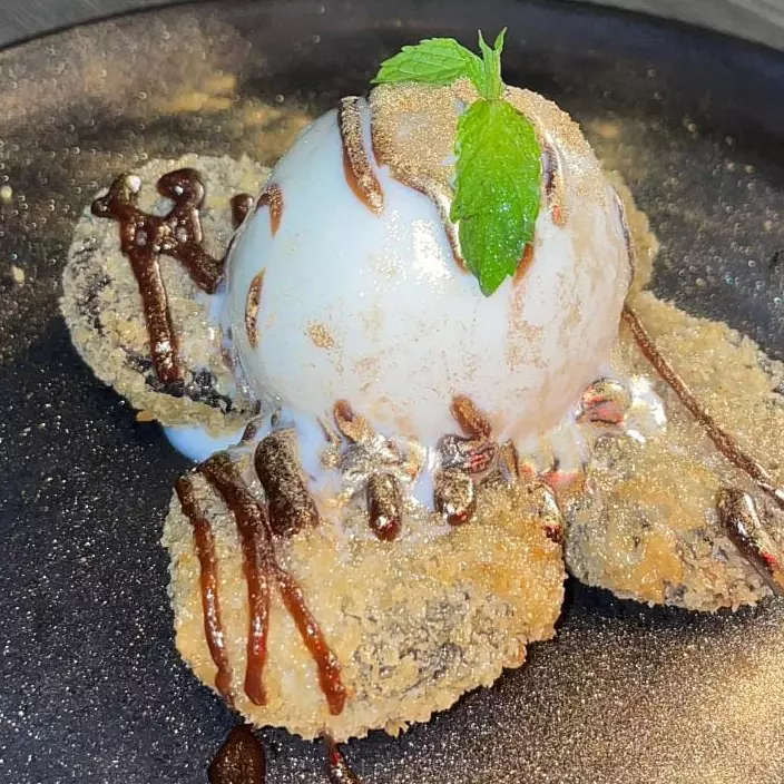 OREO TEMPURA CON HELADO