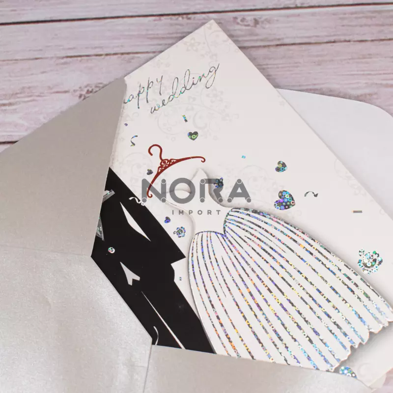 Tarjetas matrimonio + sobre