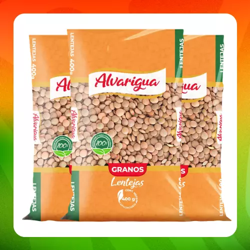 Bulto Alvarigua Lentejas 400g