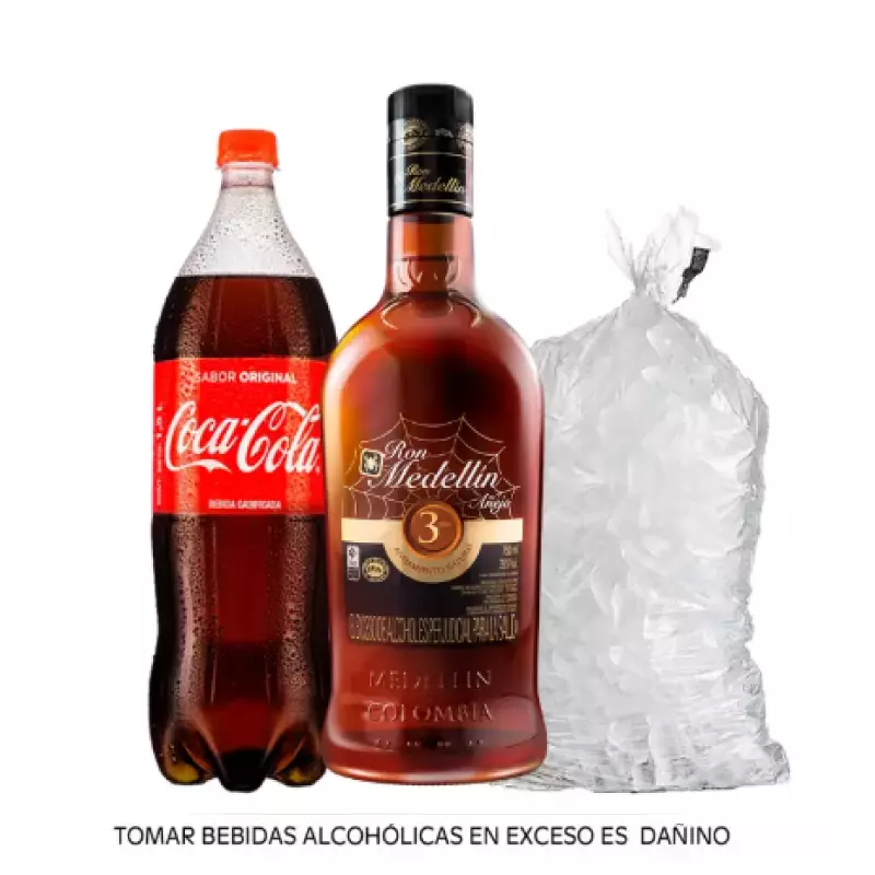 Pack Ron Medellin 3 años 750ml