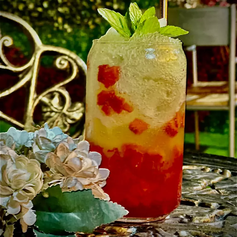 Limonada imperial de fresas