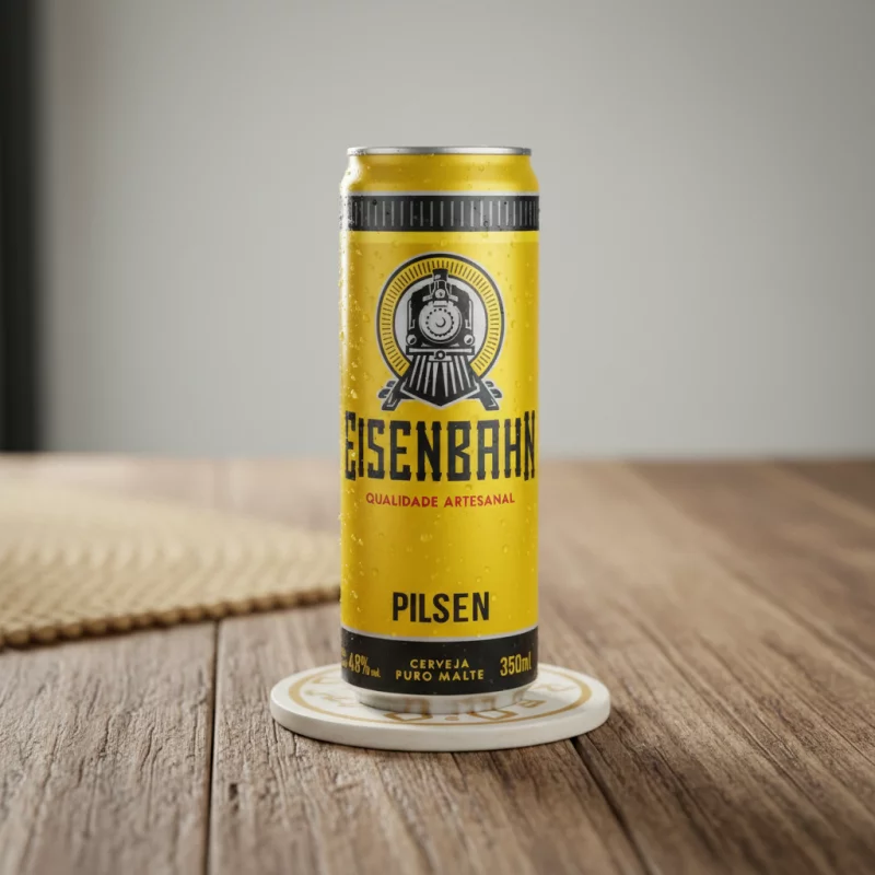 Cerveja Eisenbahn Pilsen Lata 350ml