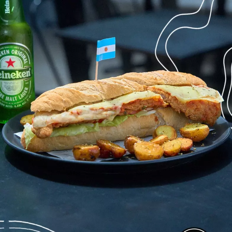 Sanguchón de Milanesa Clásica