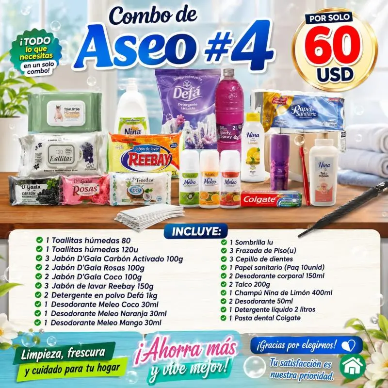 Combo de Aseo #4