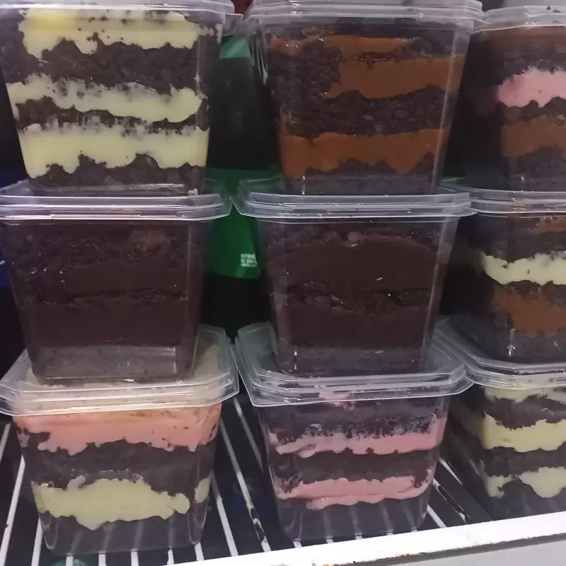 Bolo de pote de leite