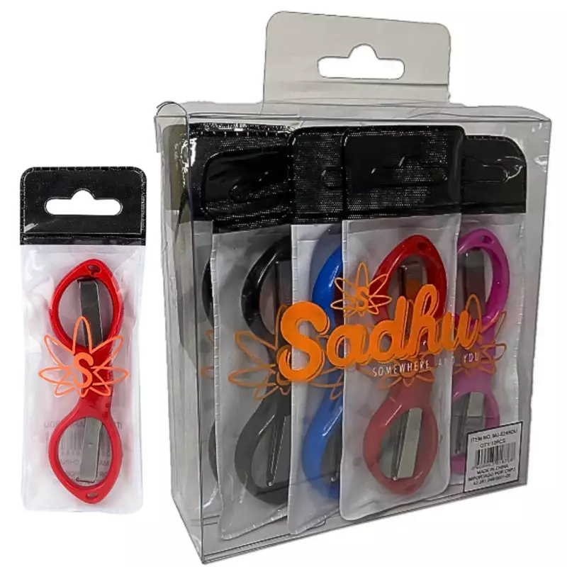 KIT 12 TESOURAS DOBRAVEIS SADHU