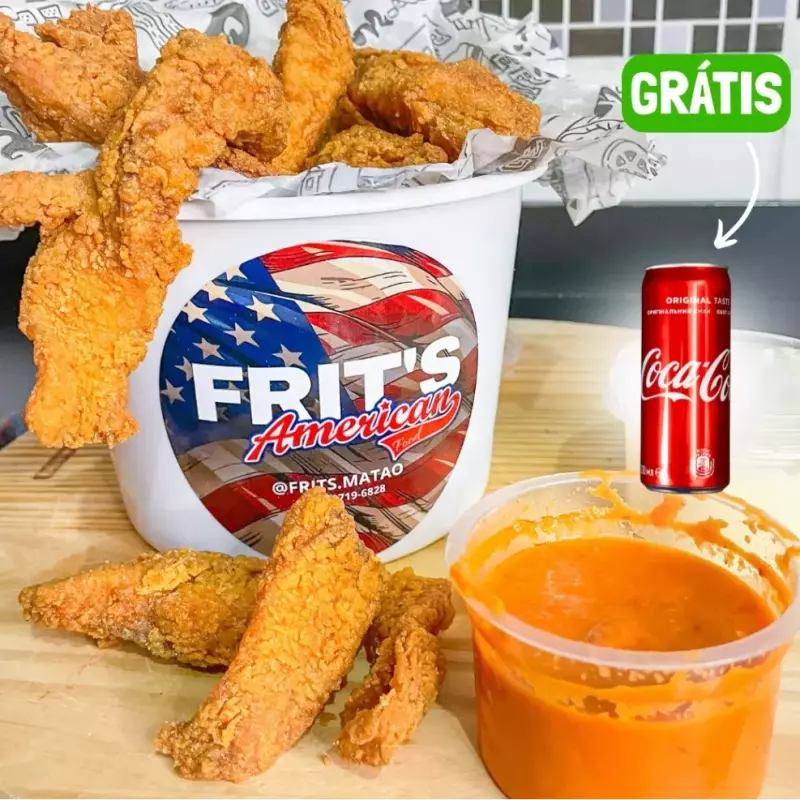 500G FILÉ DE TILÁPIA + COCA GRÁTIS