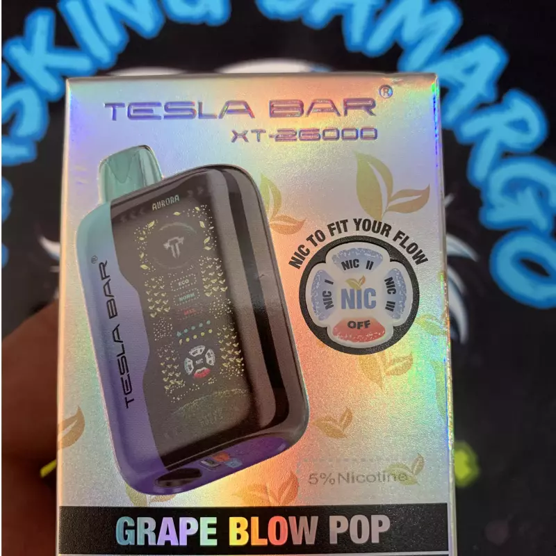 Tesla- Grape Blow Pop 🍇🍭