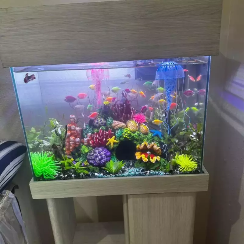 Aquário com móvel 50L