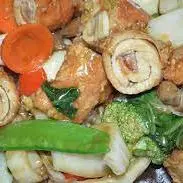 Pollo Enrollado con Verduras