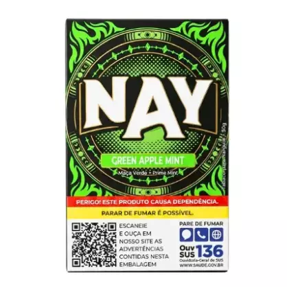 ESSÊNCIA NAY- MENTA E MAÇÃ VERDE