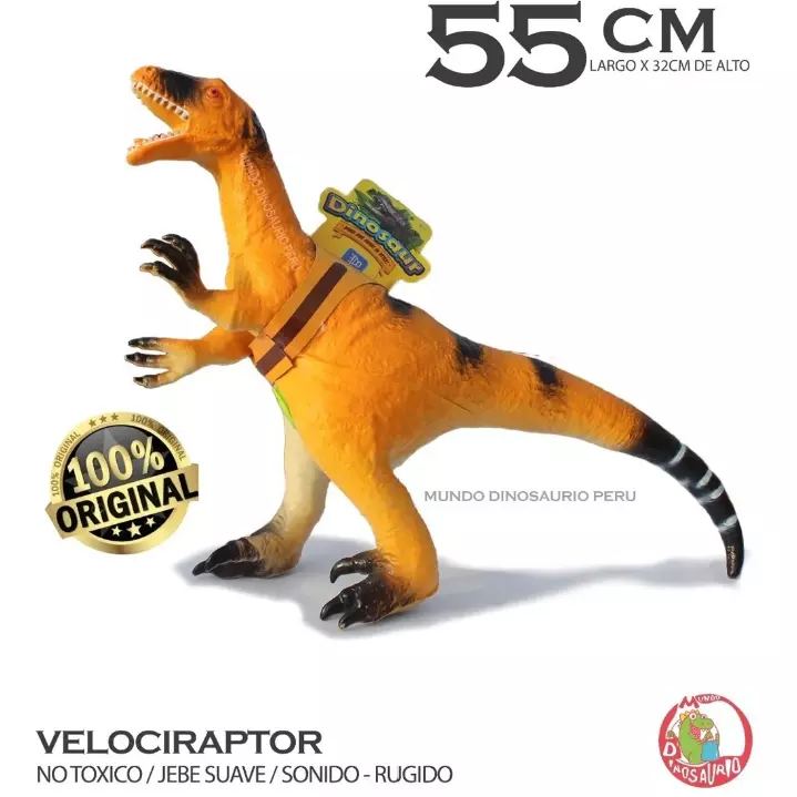 Velociraptor con rugido