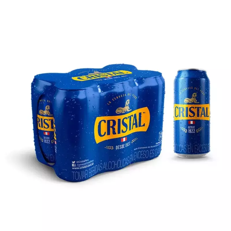 Sixpack Cristal 473ML