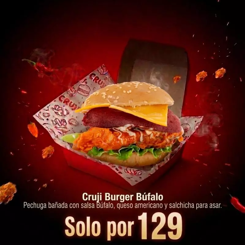 Cruji Burger Búfalo🍔