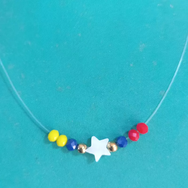 Collar estrella nylon