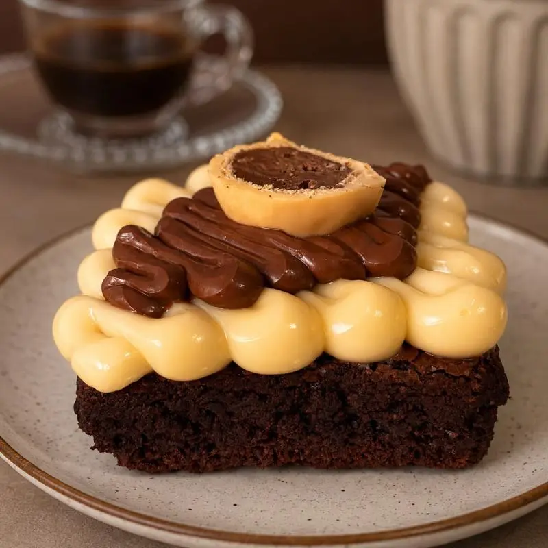 Brownie duo ninho/nutella