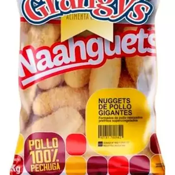 Nuggets de pollo gigantes