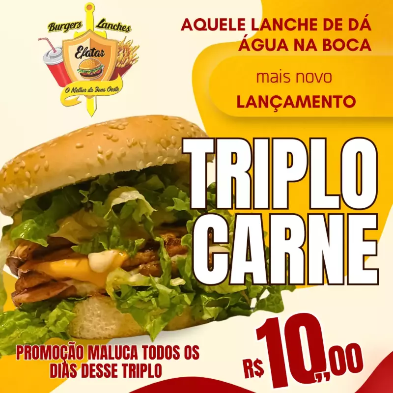 Triplo Carne DAVI LANÇAMENTO