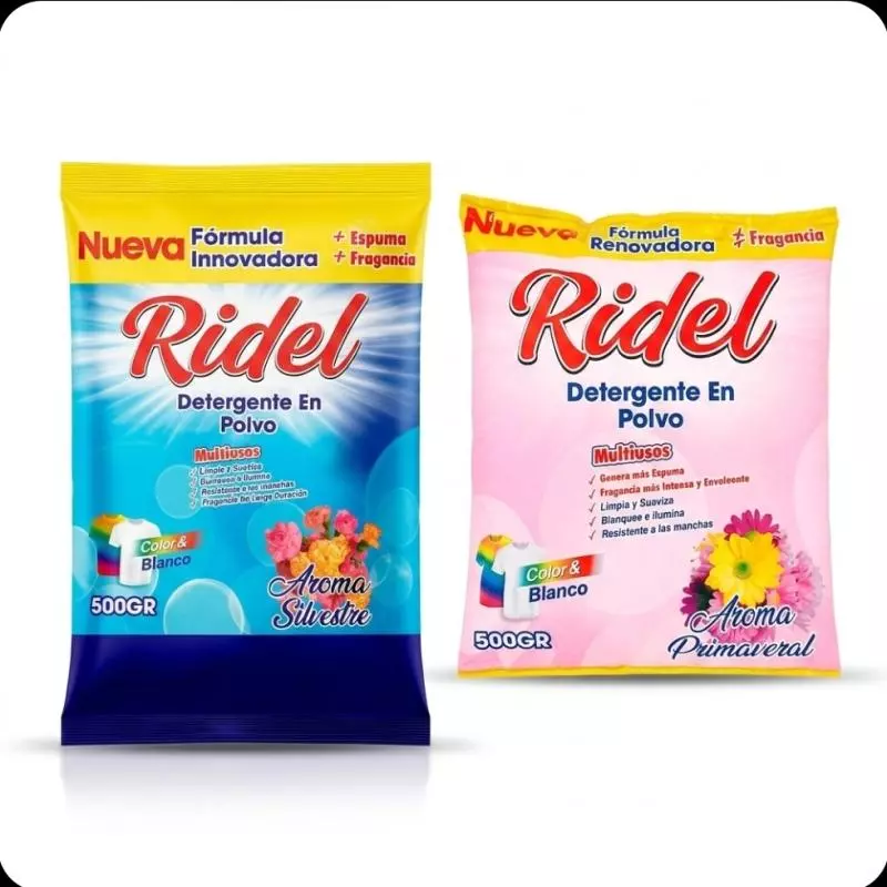 Detergente en polvo Ridel 500g