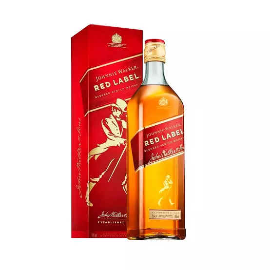 JOHNNIE WALKER RED LABEL 750ML