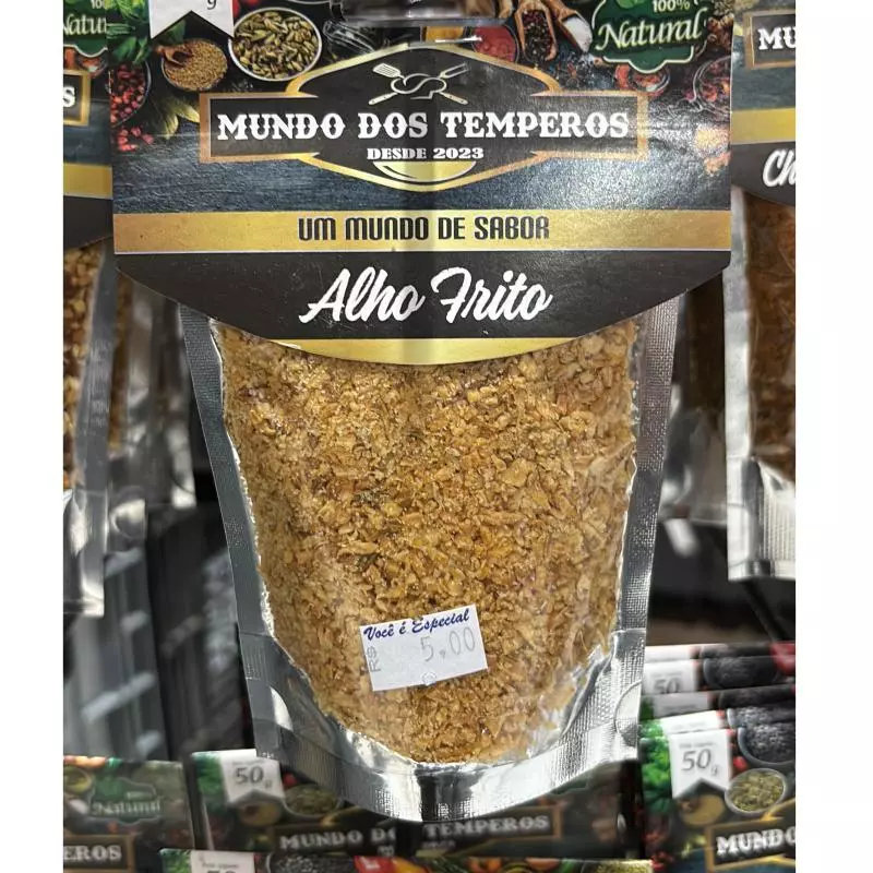 TEMPERO ALHO FRITO