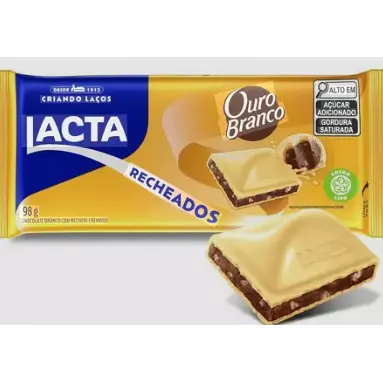 Barra Recheada Ouro Branco 80g