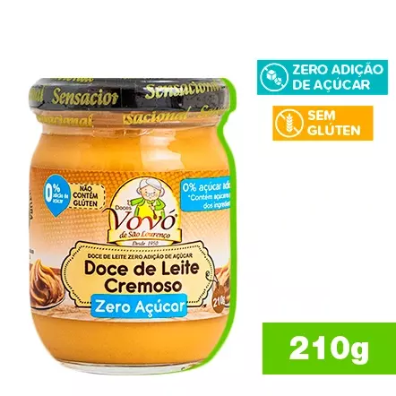 Doce de Leite Zero - Vovó